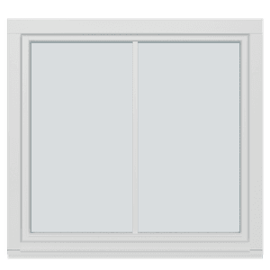 Dreie/vipp-vinduer, 1 fag 2 ruter (V), inadgående 