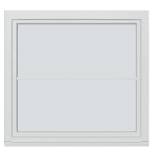 Dreie/vipp-vinduer, 1 fag 2 ruter, inadgående 